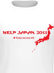 Tričko Help Japan